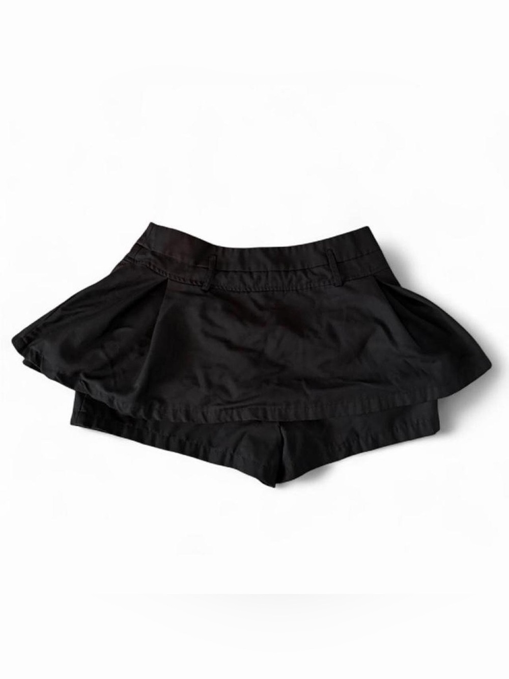 Y2K black tennis mini skirt/skort with shorts underneath🎀